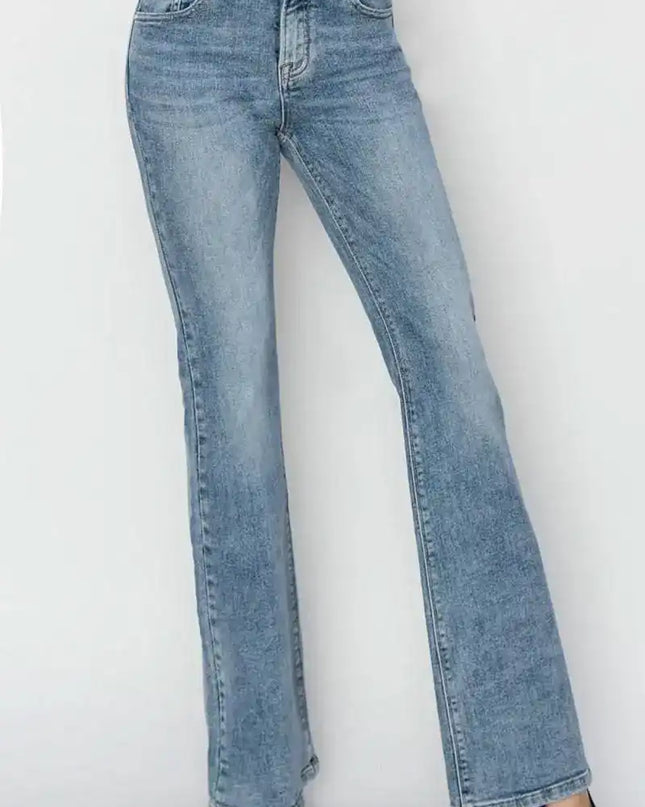 RISEN Mid Rise Bootcut Jeans - Sleekdenim.com