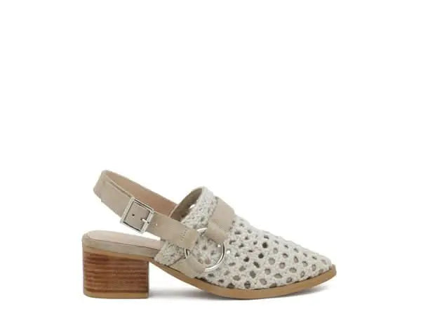 ROSALIE BLUSH BLOCK HEELED SANDAL - Sleekdenim.com