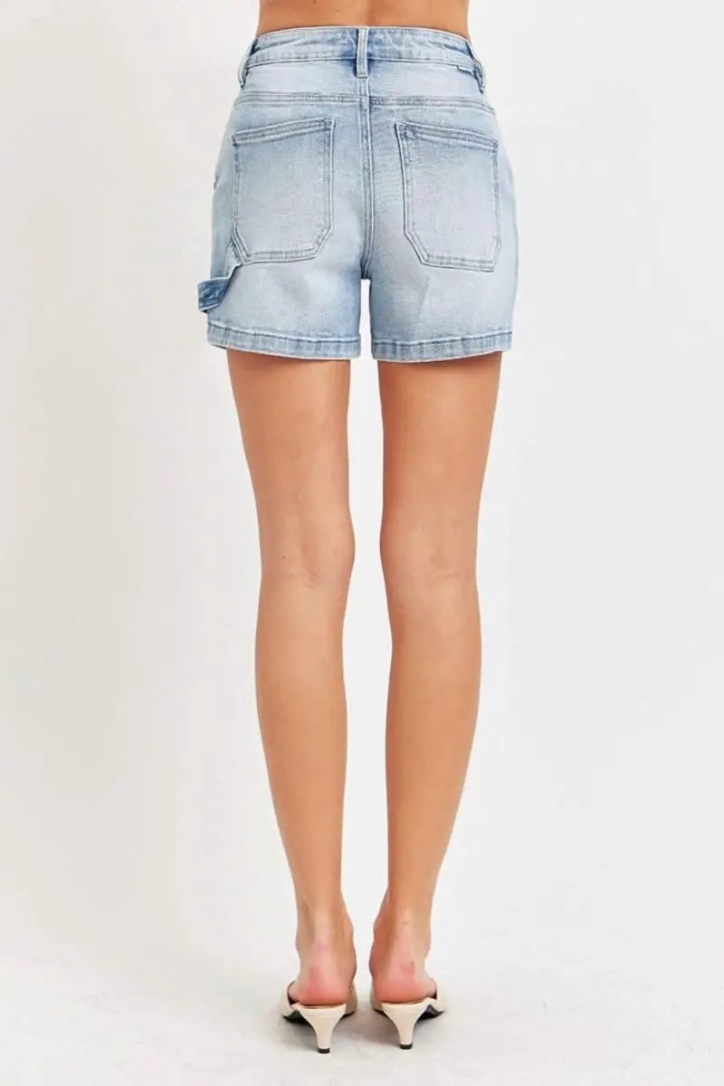 Risen Full Size High Rise Denim Shorts - Sleekdenim.com