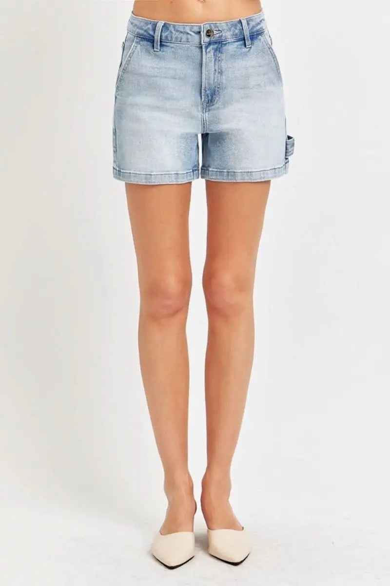 Risen Full Size High Rise Denim Shorts - Sleekdenim.com