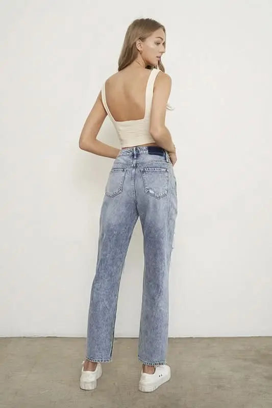 SLIM BOYFRIEND JEANS - Sleekdenim.com