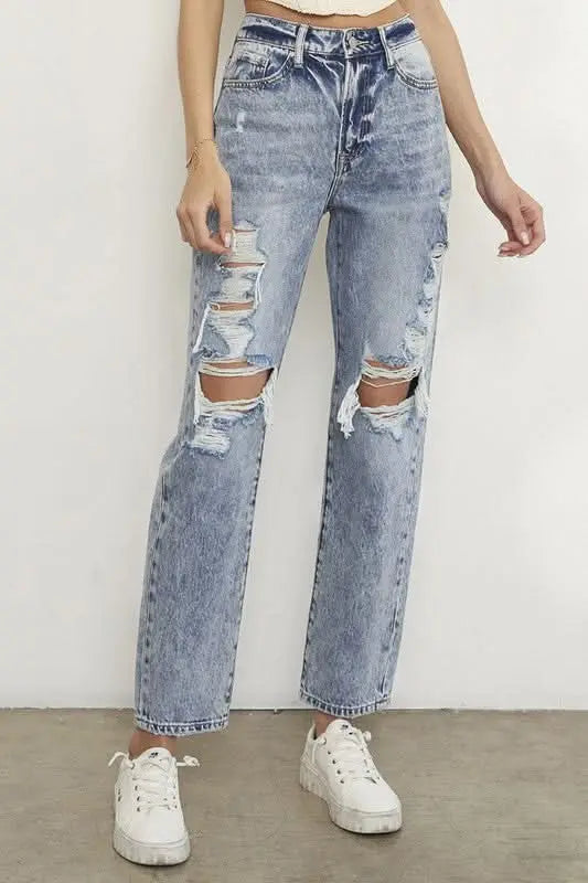 SLIM BOYFRIEND JEANS - Sleekdenim.com