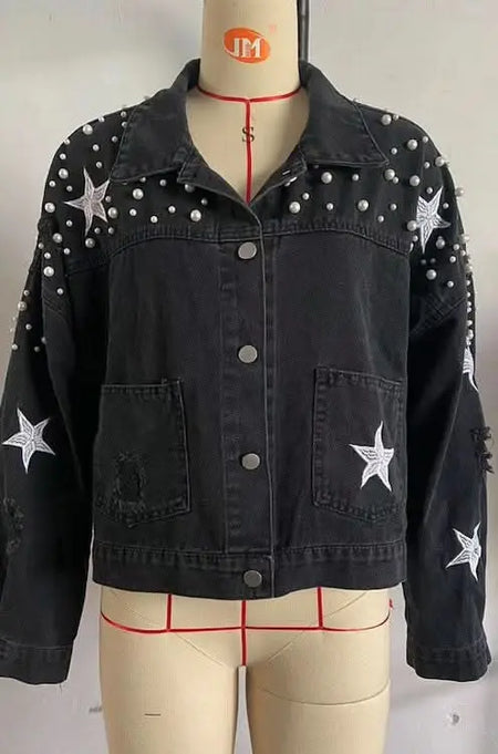 Star denim jacket - Sleekdenim.com