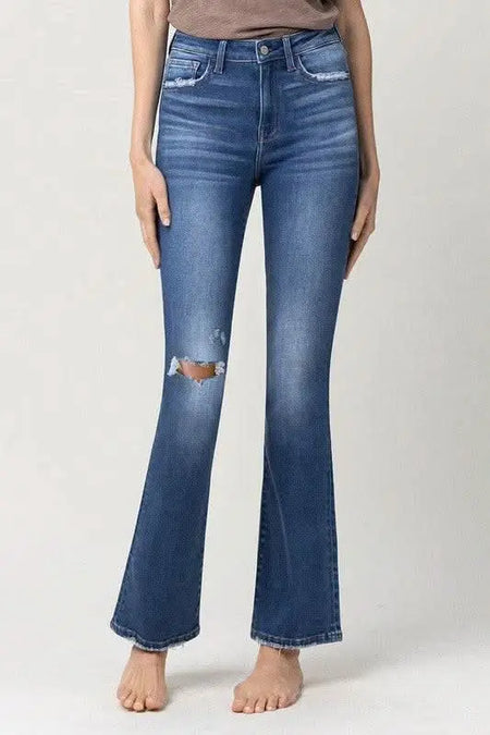 Stretch High Rise Bootcut - Sleekdenim.com