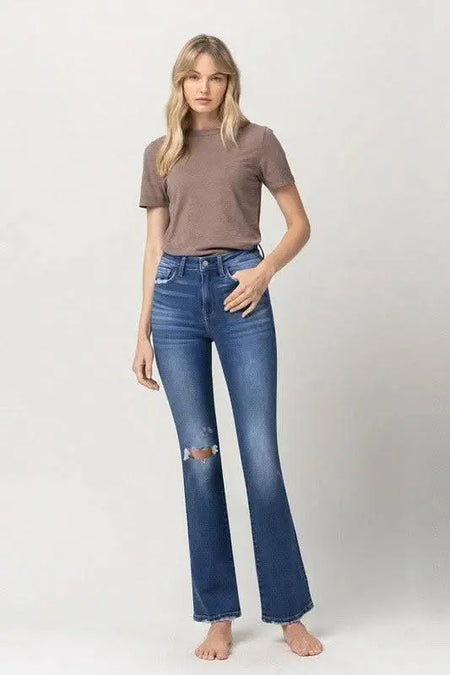 Stretch High Rise Bootcut - Sleekdenim.com