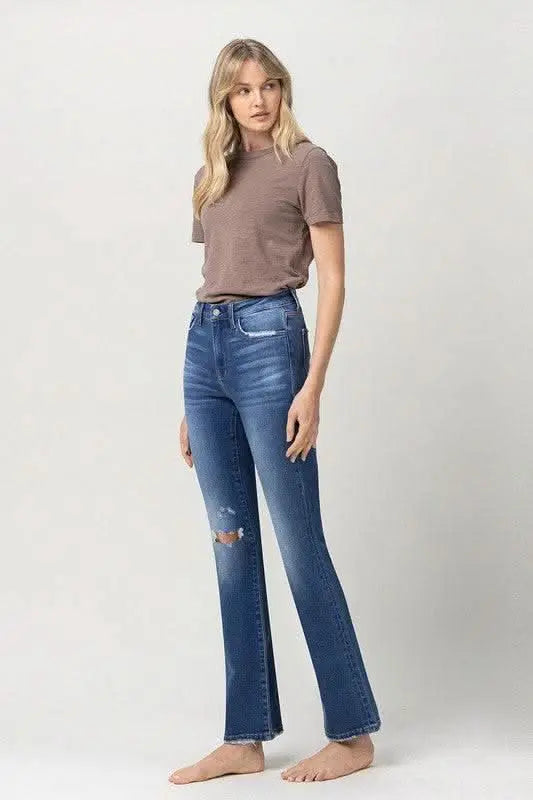 Stretch High Rise Bootcut - Sleekdenim.com