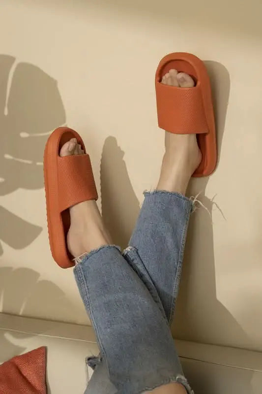 Unisex EVA Thick Sole Slippers - Sleekdenim.com