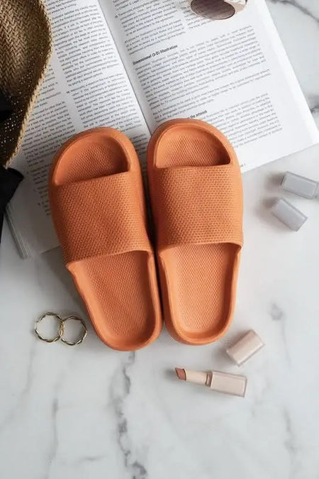 Unisex EVA Thick Sole Slippers - Sleekdenim.com