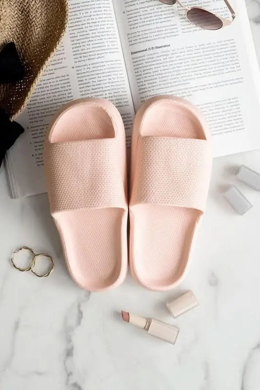 Unisex EVA Thick Sole Slippers - Sleekdenim.com