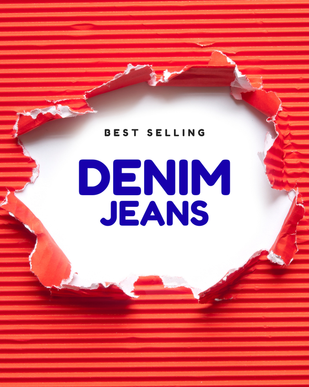 <h2><span style="text-decoration:underline"><strong>15% off</strong></span><strong> all Denim Jeans</strong></h2>