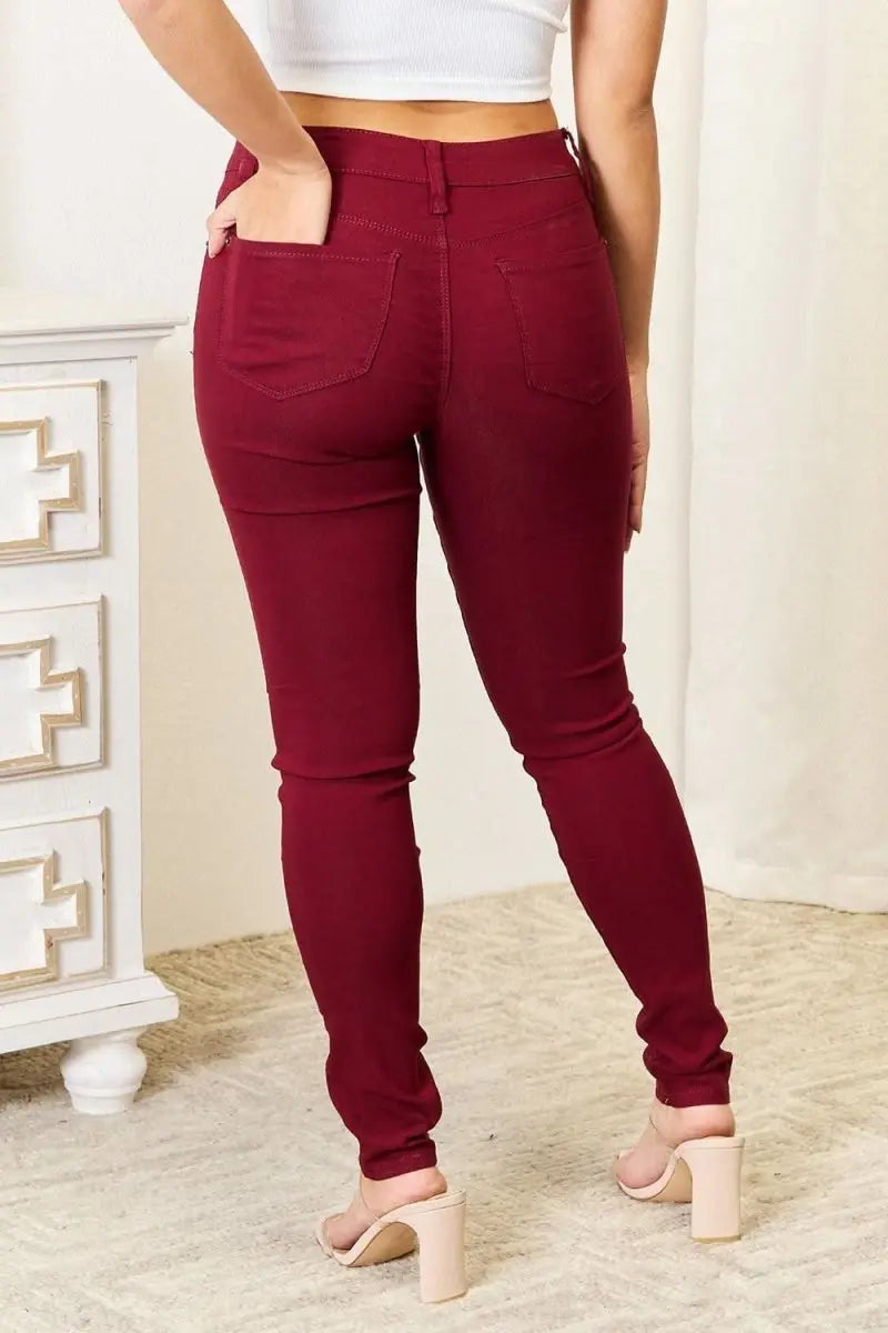 YMI Jeanswear Skinny Jeans with Pockets - Sleekdenim.com