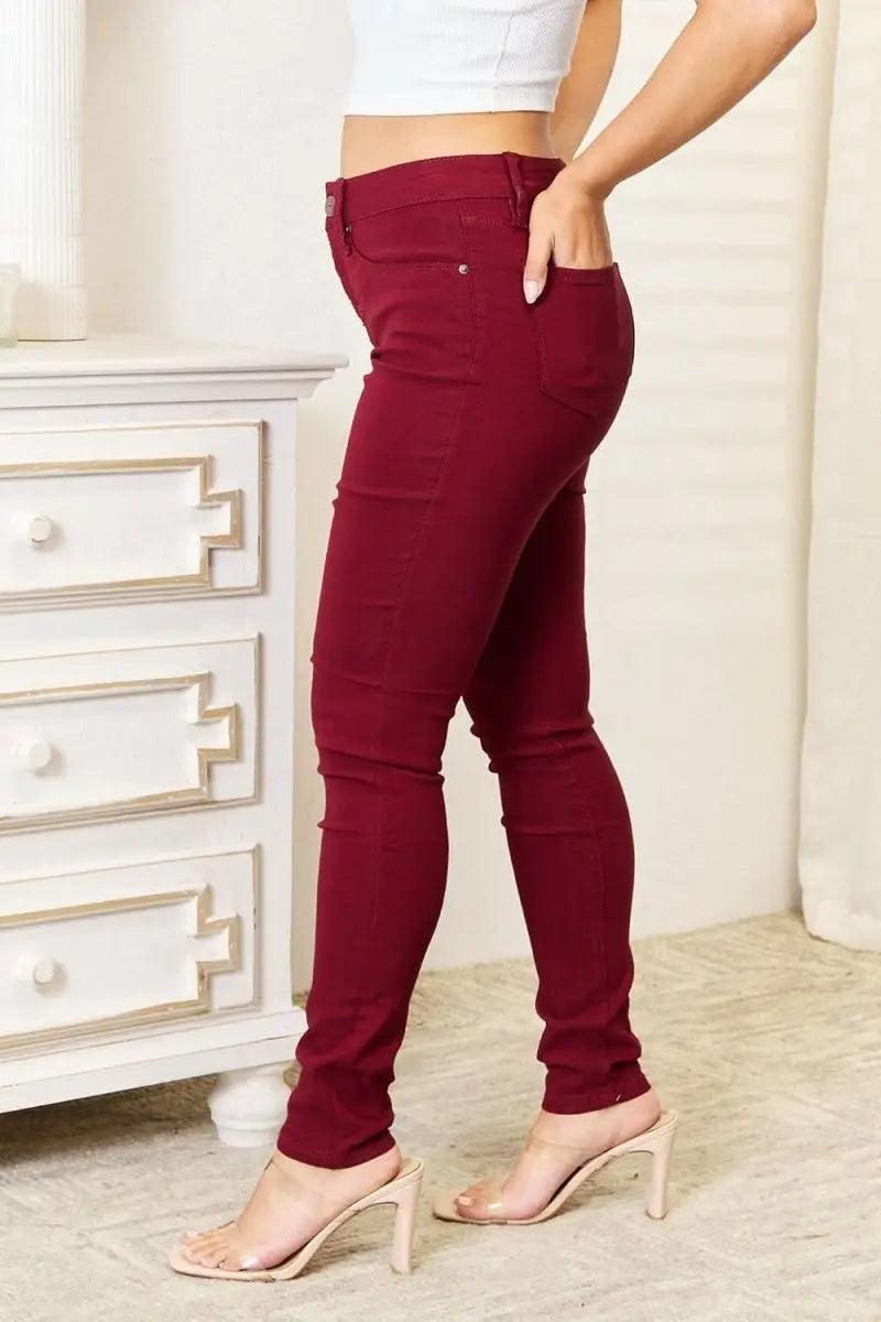 YMI Jeanswear Skinny Jeans with Pockets - Sleekdenim.com