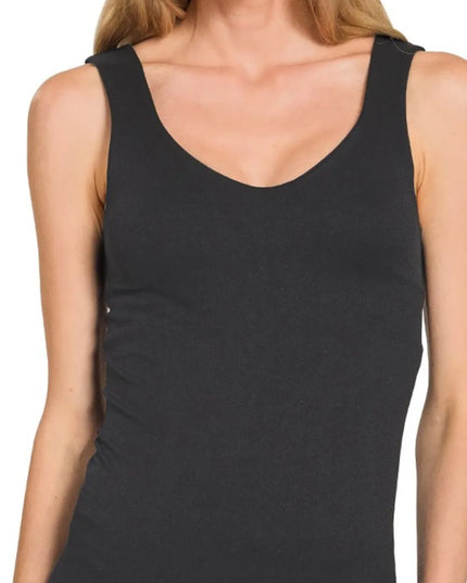 Zenana Seamless Tank Top - Sleekdenim.com