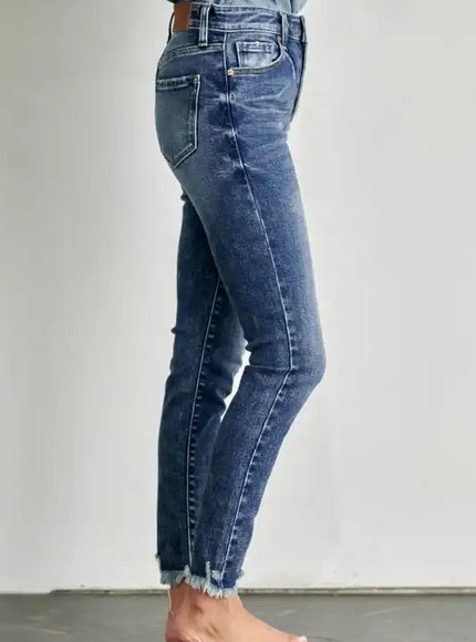 Artemis Vintage AT1068SKM HIGH RISE BUTTON SKINNY - Sleekdenim.com