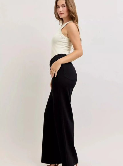 Judy Blue High-Waisted Wide Leg Jeans - Sleekdenim.com