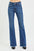 RISEN Mid Rise Bootcut Frayed Waistband Hem Detail Jeans PB21475