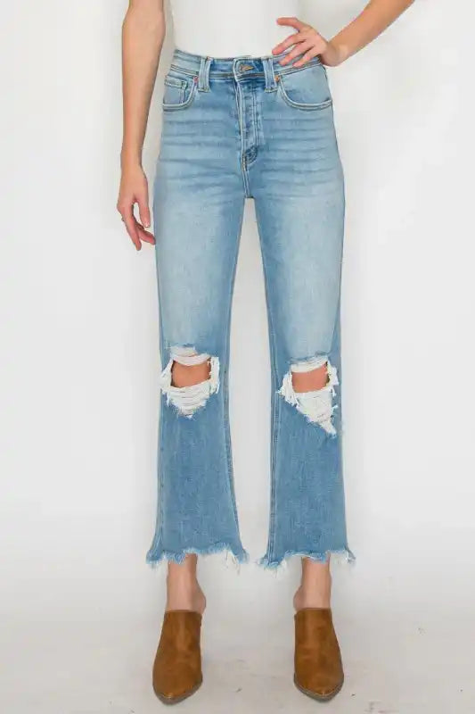 Artemis Vintage AT1120WDM - Ultra High Rise Modern Wide Jeans – Vi - Sleekdenim.com