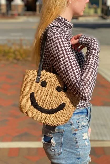 All Happy Vibes Bucket Bag - Sleekdenim.com