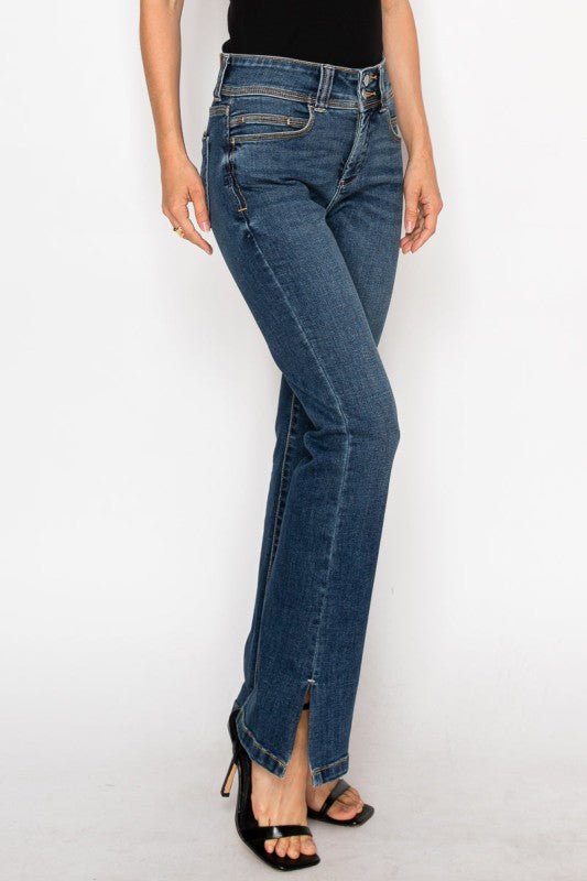Artemis Vintage AT2060BTDT *Tummy Control* High Rise Bootcut Jeans - Sleekdenim.com