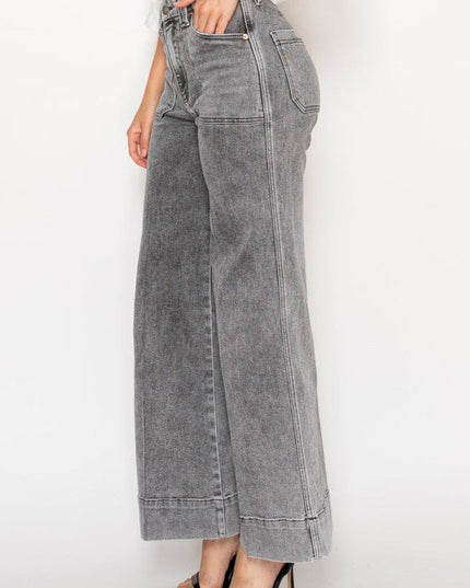 Artemis Vintage AT2101PZLG - High Rise the Perfect Palazzo Jeans - Sleekdenim.com