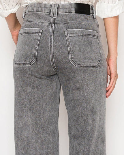 Artemis Vintage AT2101PZLG - High Rise the Perfect Palazzo Jeans - Sleekdenim.com