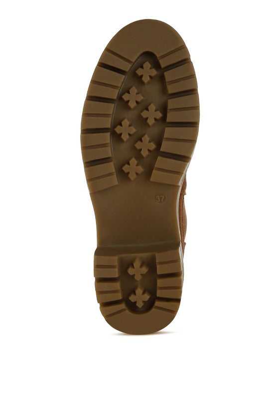 Vostok Suede Chunky Chelsea Boots - Sleekdenim.com