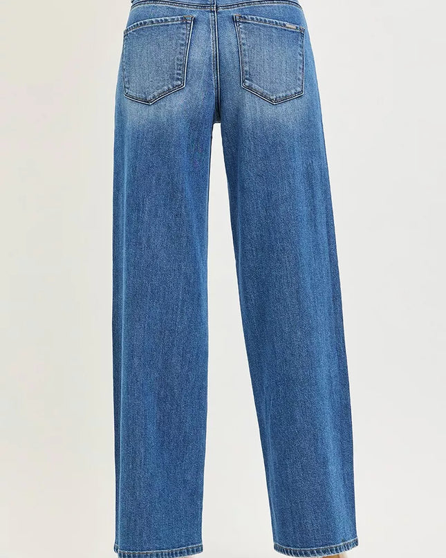 RISEN Slouchy Baggy Jeans with Pockets - Sleekdenim.com