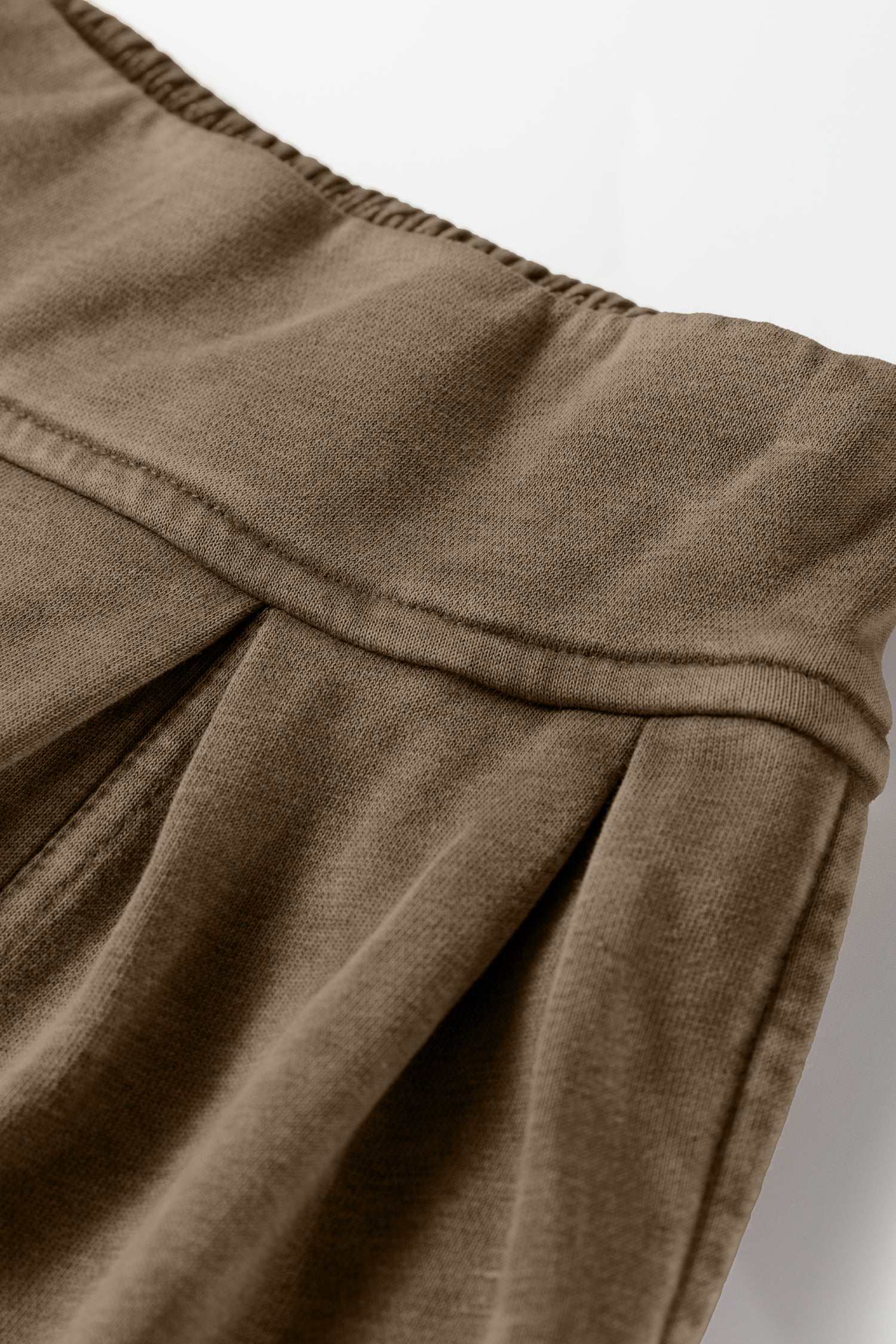 Medium Grey Mineral Wash Jogger Style High Waist Pants - Sleekdenim.com