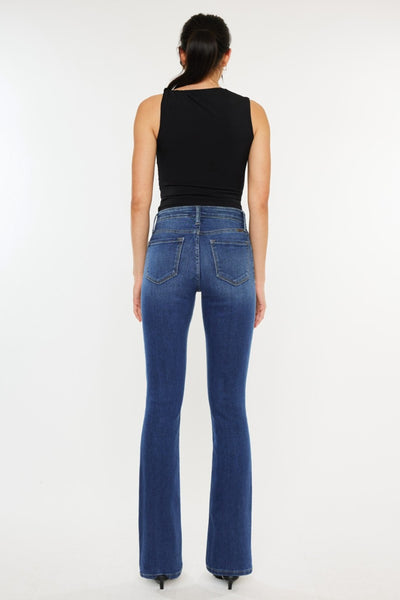 Kancan High Rise Slim Bootcut Jeans - Sleekdenim.com