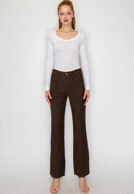 AT2114BTBR - TUMMY CONTROL HIGH RISE BOOTCUT PFD J - Artemis Vintage