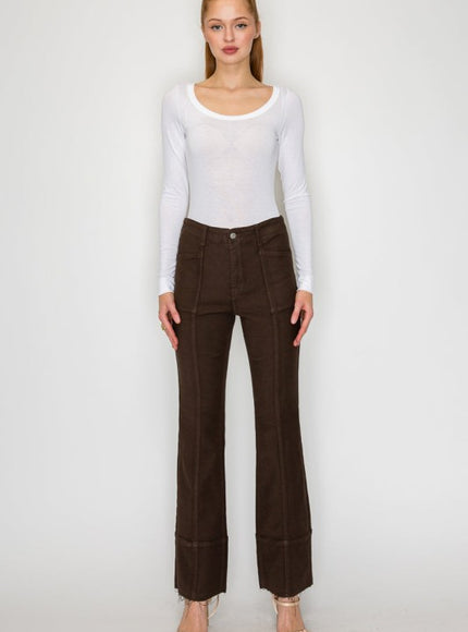 AT2114BTBR - TUMMY CONTROL HIGH RISE BOOTCUT PFD J - Artemis Vintage