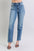 Judy Blue The Aspen High Rise Medium Wash Shearling Cuff Straight Leg Jeans | Sleek Denim Boutique | Sleekdenim.com