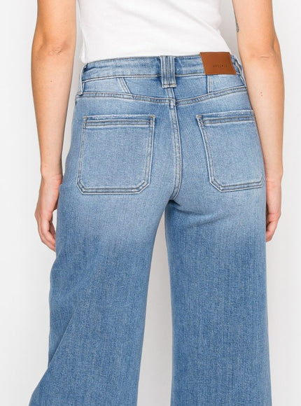 AT2080PZMT ECO FRIENDLY FABRIC HIGH RISE SLIM PALA - Artemis Vintage