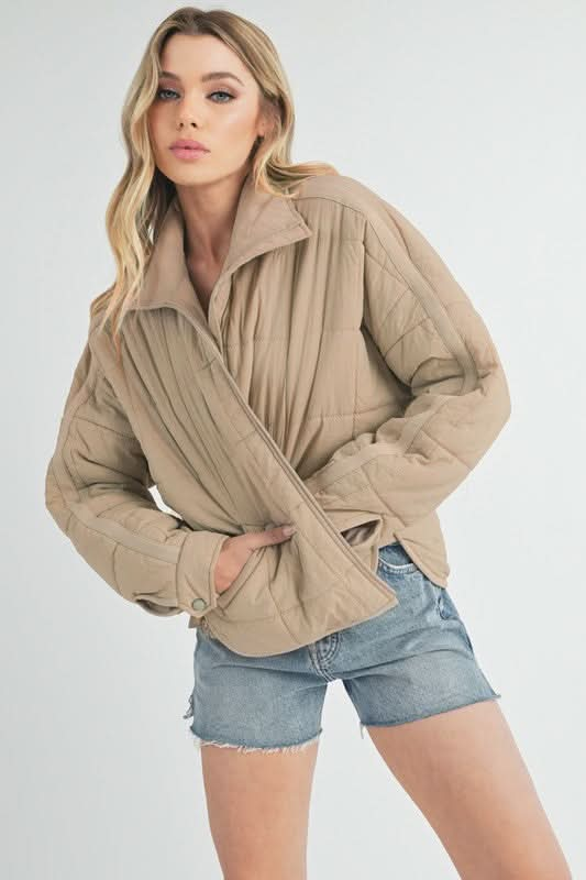 Bebe Puffer Jacket - Sleekdenim.com