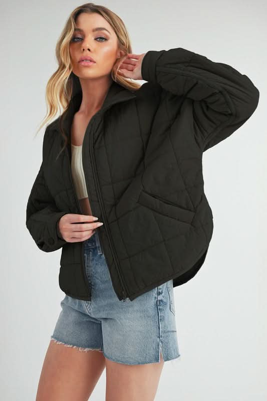 Bebe Puffer Jacket - Sleekdenim.com