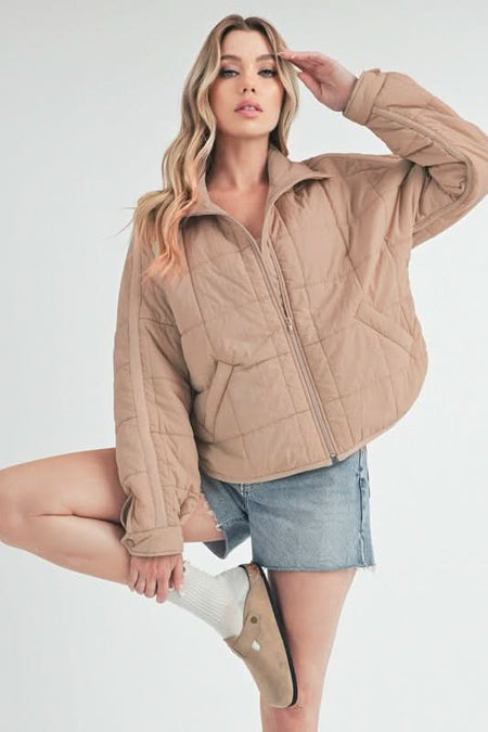 Bebe Puffer Jacket - Sleekdenim.com