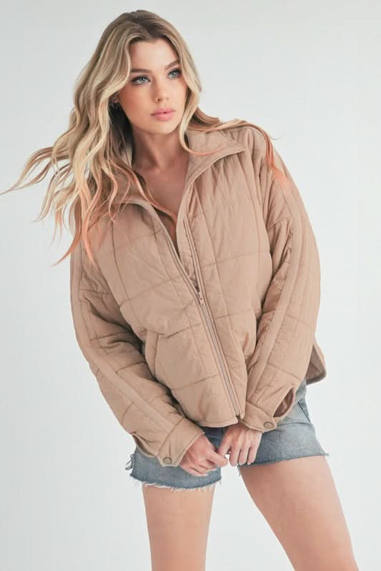 Bebe Puffer Jacket - Sleekdenim.com