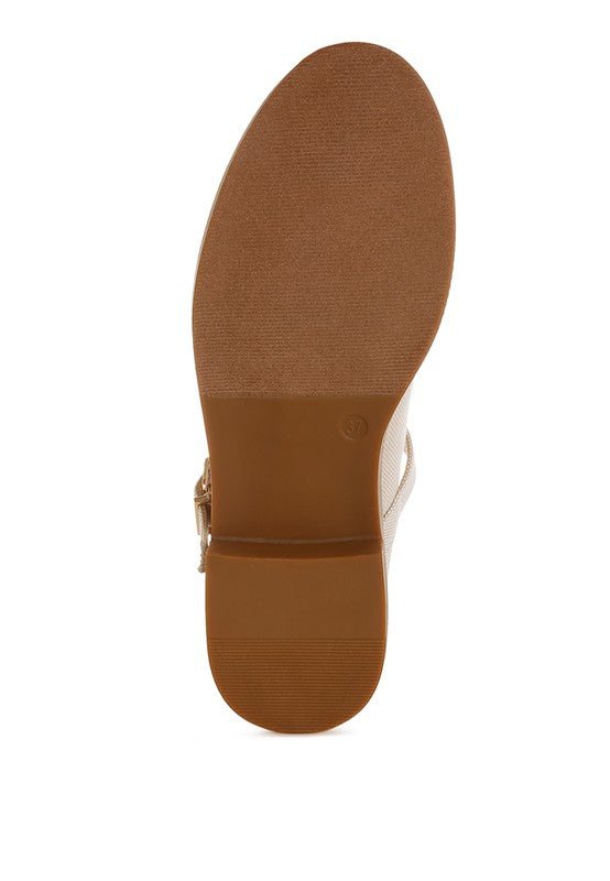 Bibeta Canvas Mary Jane Shoes - Sleekdenim.com