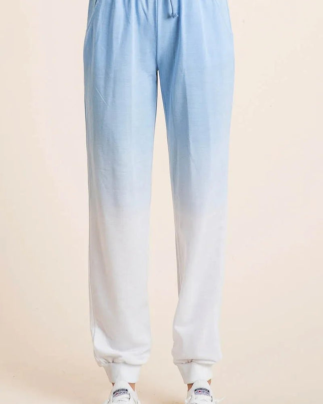 BiBi Deep Dye Knit Pants - Sleekdenim.com
