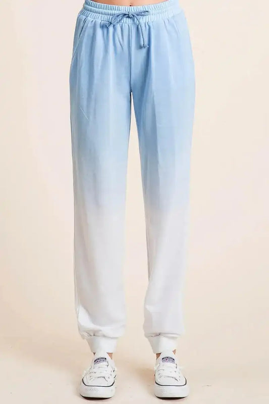BiBi Deep Dye Knit Pants - Sleekdenim.com