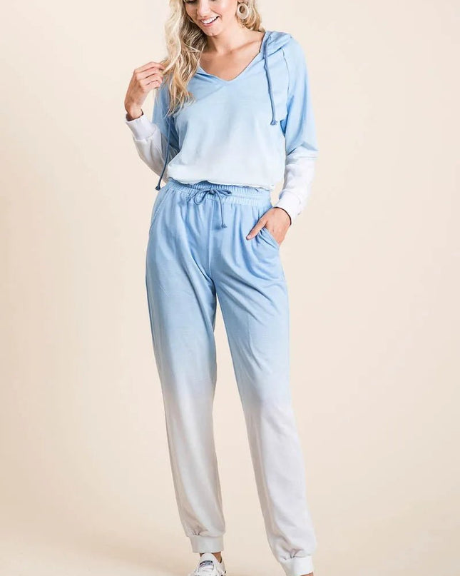 BiBi Deep Dye Knit Pants - Sleekdenim.com