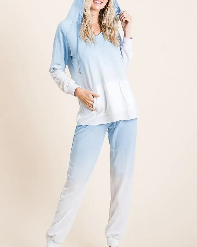 BiBi Deep Dye Knit Pants - Sleekdenim.com