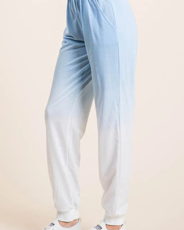 BiBi Deep Dye Knit Pants - Sleekdenim.com