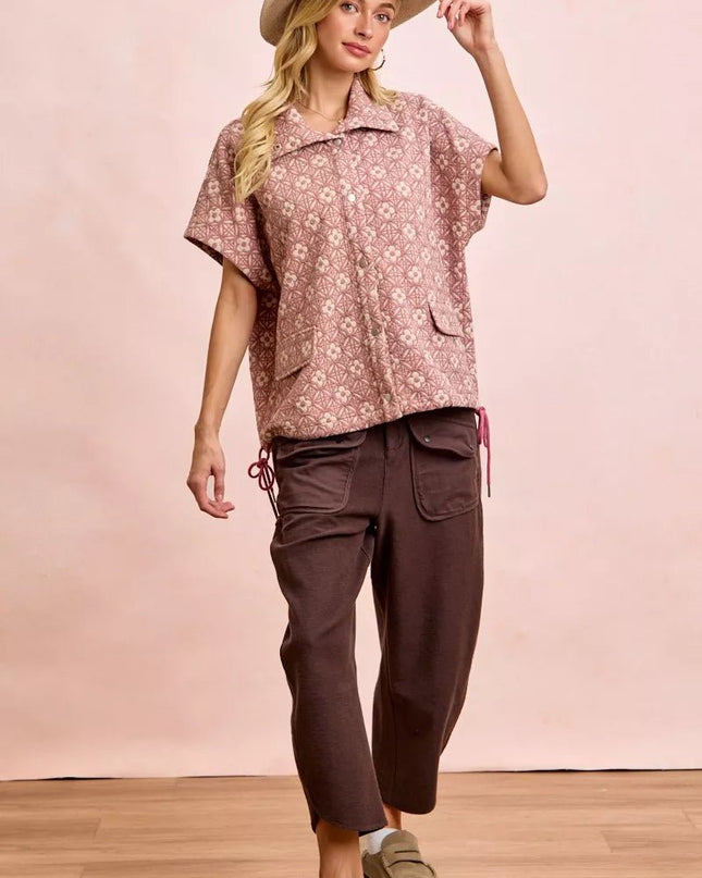 BiBi Washed Terry Pants with Pockets - Sleekdenim.com