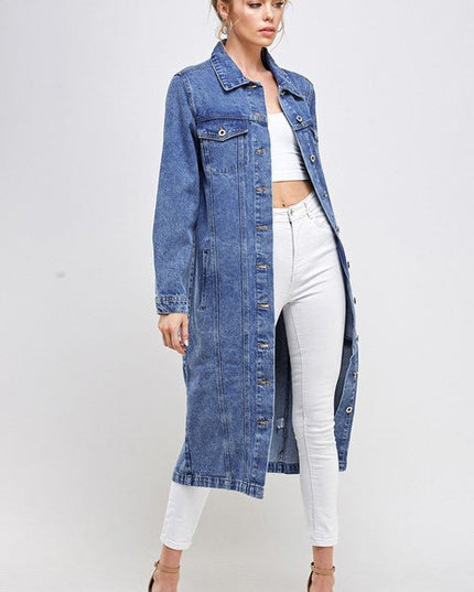 Blue Age NON - STRETCH THIRD QUARTER DENIM JACKET - Sleekdenim.com