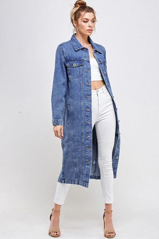 Blue Age NON - STRETCH THIRD QUARTER DENIM JACKET - Sleekdenim.com