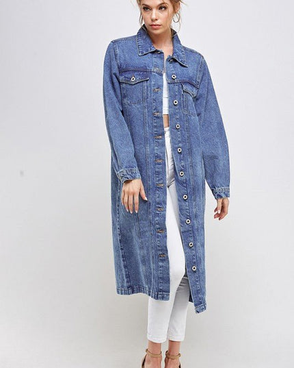 Blue Age NON - STRETCH THIRD QUARTER DENIM JACKET - Sleekdenim.com