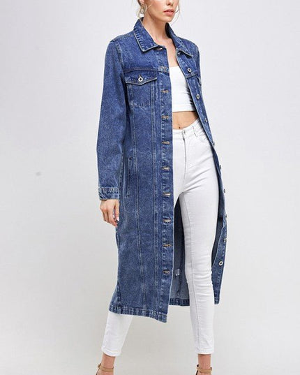 Blue Age NON - STRETCH THIRD QUARTER DENIM JACKET - Sleekdenim.com