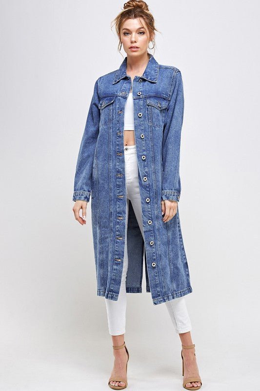 Blue Age NON - STRETCH THIRD QUARTER DENIM JACKET - Sleekdenim.com