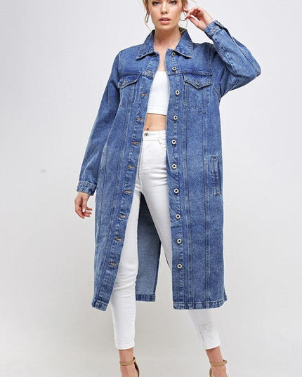 Blue Age NON - STRETCH THIRD QUARTER DENIM JACKET - Sleekdenim.com